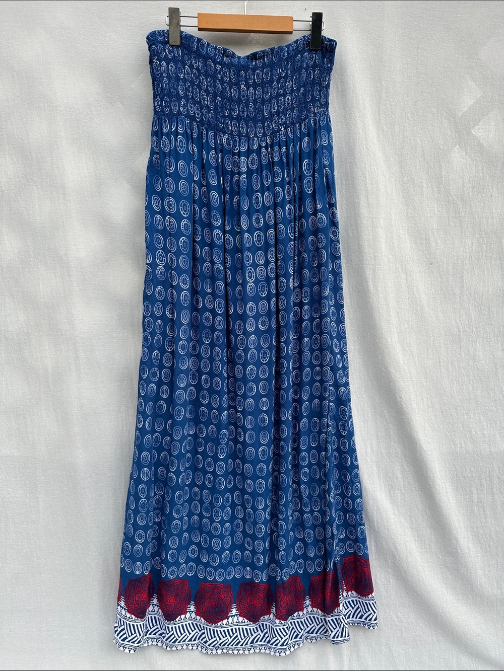 George long Strapless Dress